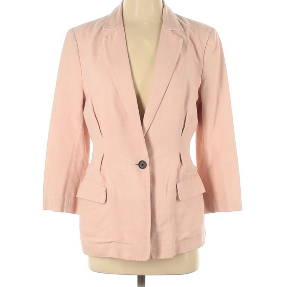 Joie Pastel Linen Blazer